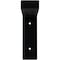 Ekena Millwork Steel Truss Shelf Bracket, Powder Coated Black 2"W x 10"D x 7 1/4"H BKTM02X10X07TSPBL - alternate 8